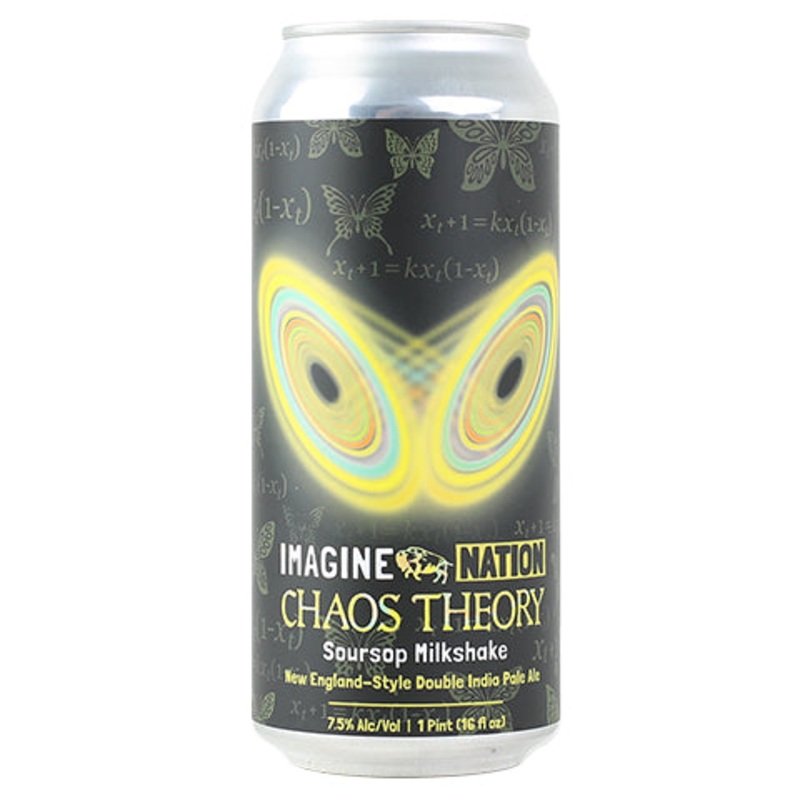 Imagine Nation Chaos Theory Hazy DIPA 16OZ SINGLE CAN