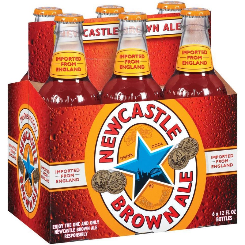 NEWCASTLE BROWN ALE 6 BOTTLES