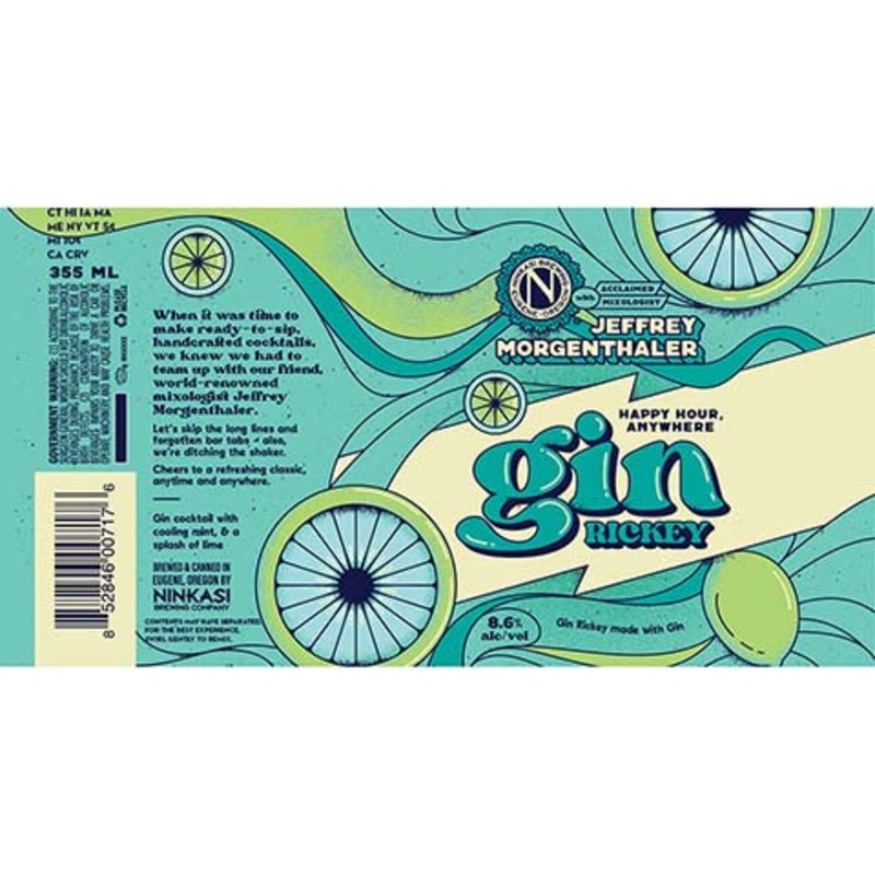 Ninkasi Gin Rickey 355ML CAN