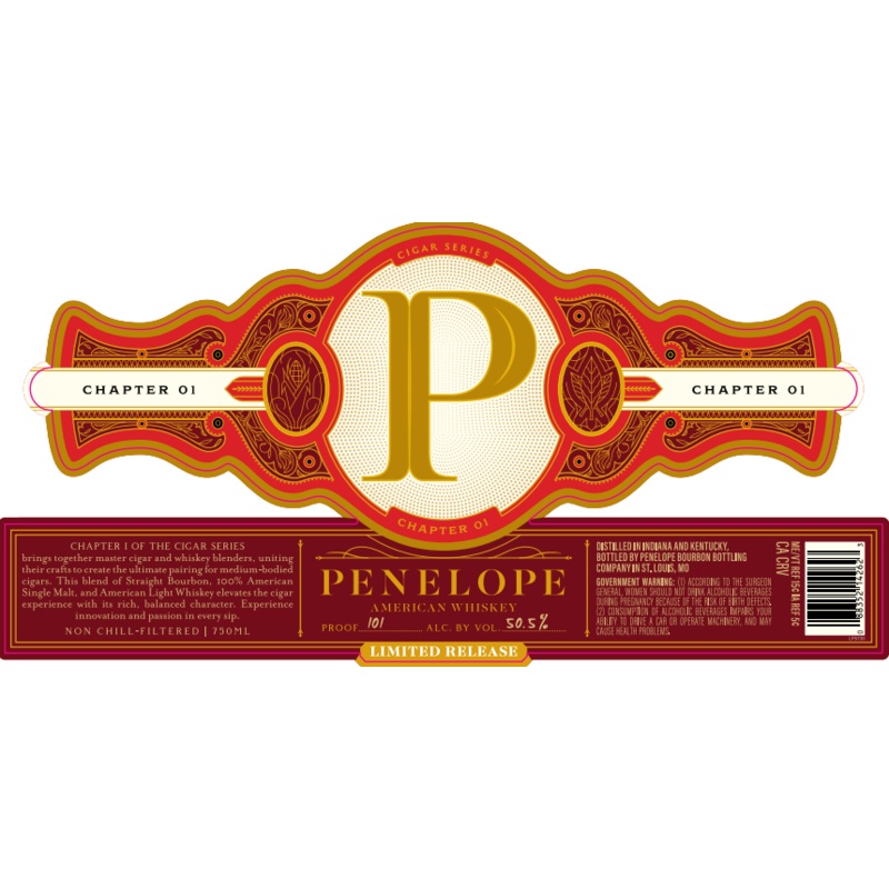 Penelope Cigar Series Chapter 01 Limited Release American Whiskey