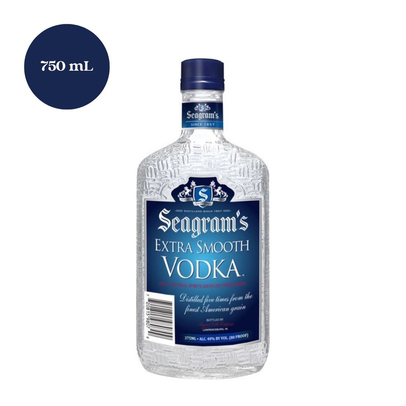 Seagram’s Extra Smooth Vodka 750mL