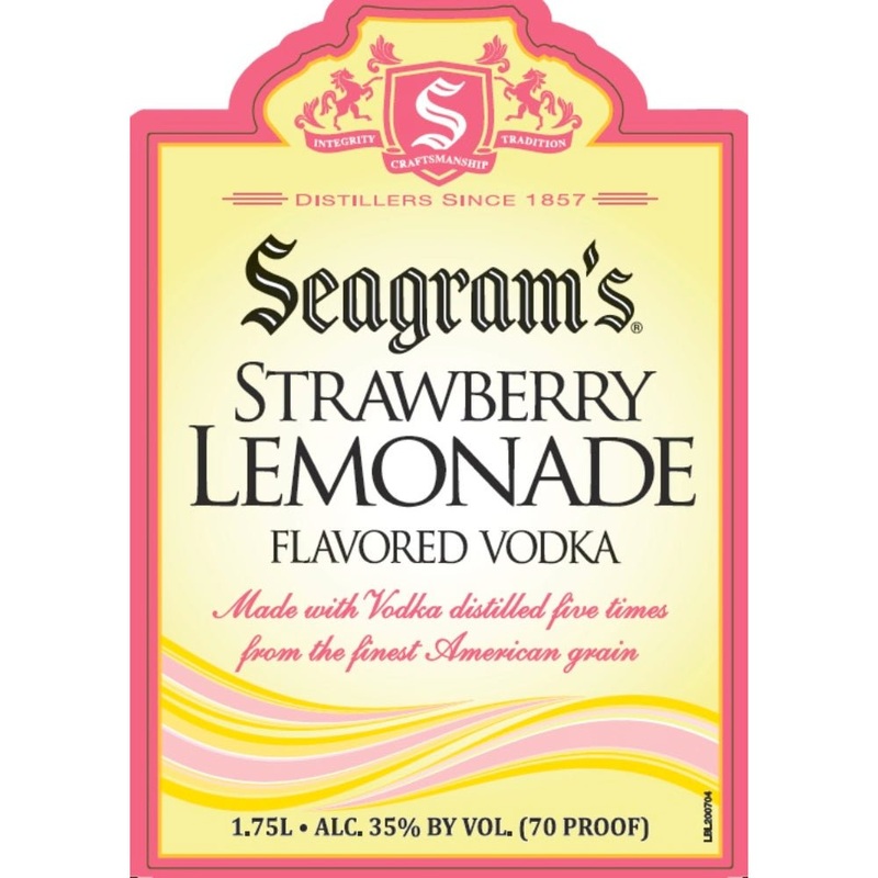 Seagrams Strawberry Lemonade Vodka 1.75L