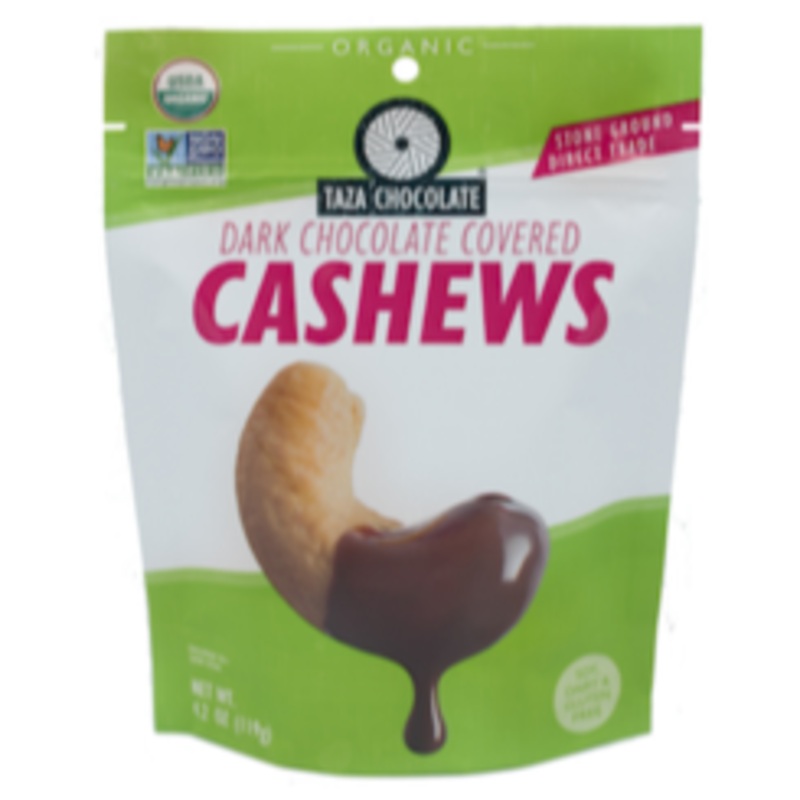 Taza Organic Chocolate Covered Cashews