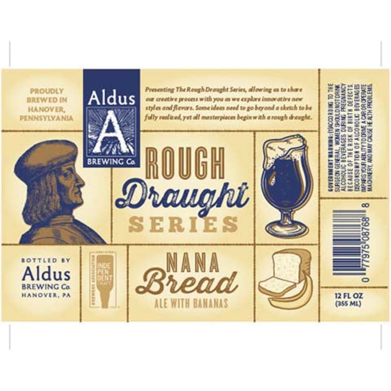 Aldus Rough Draught Series: Nana Bread 12OZ SINGLE BTL