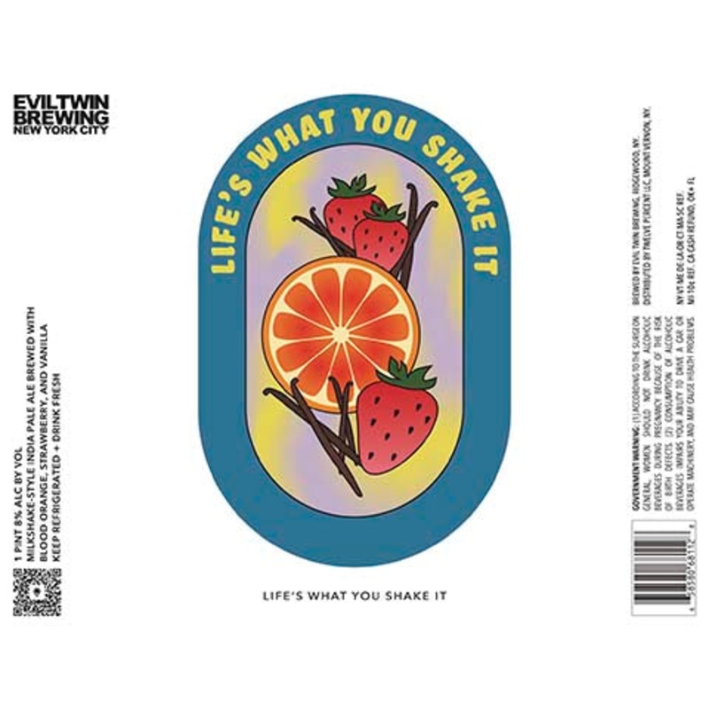 Evil Twin Life’s What You Shake It IPA 16OZ SINGLE CAN