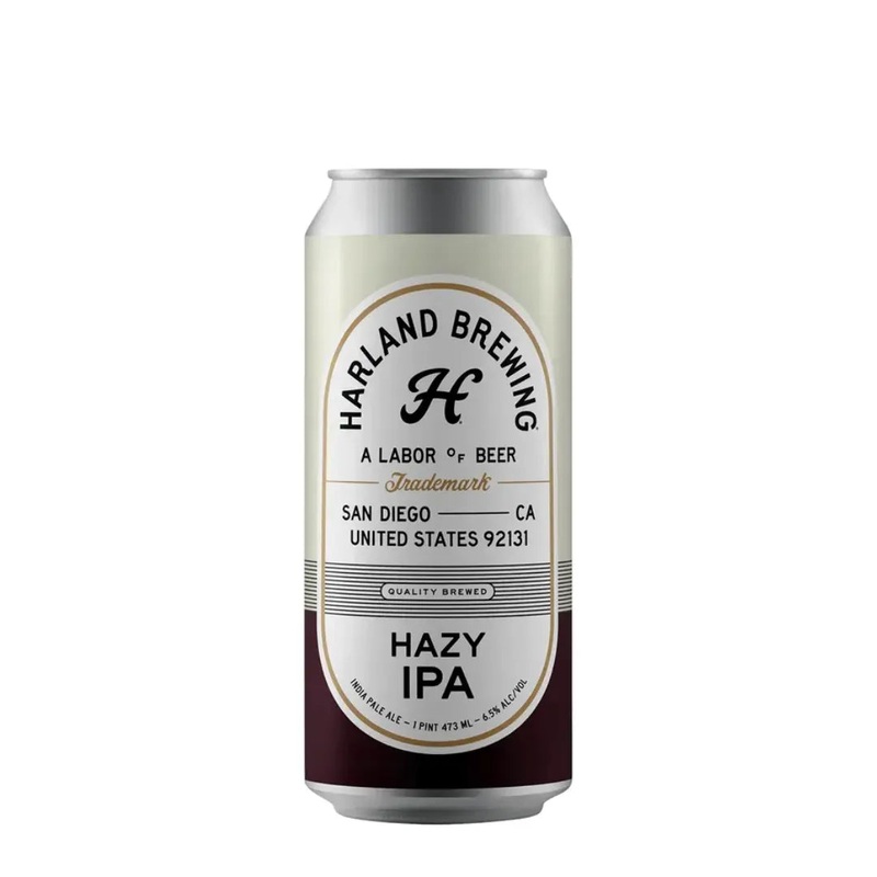 Harland Brewing Co. Hazy IPA Beer 19.2 fl oz Single Can