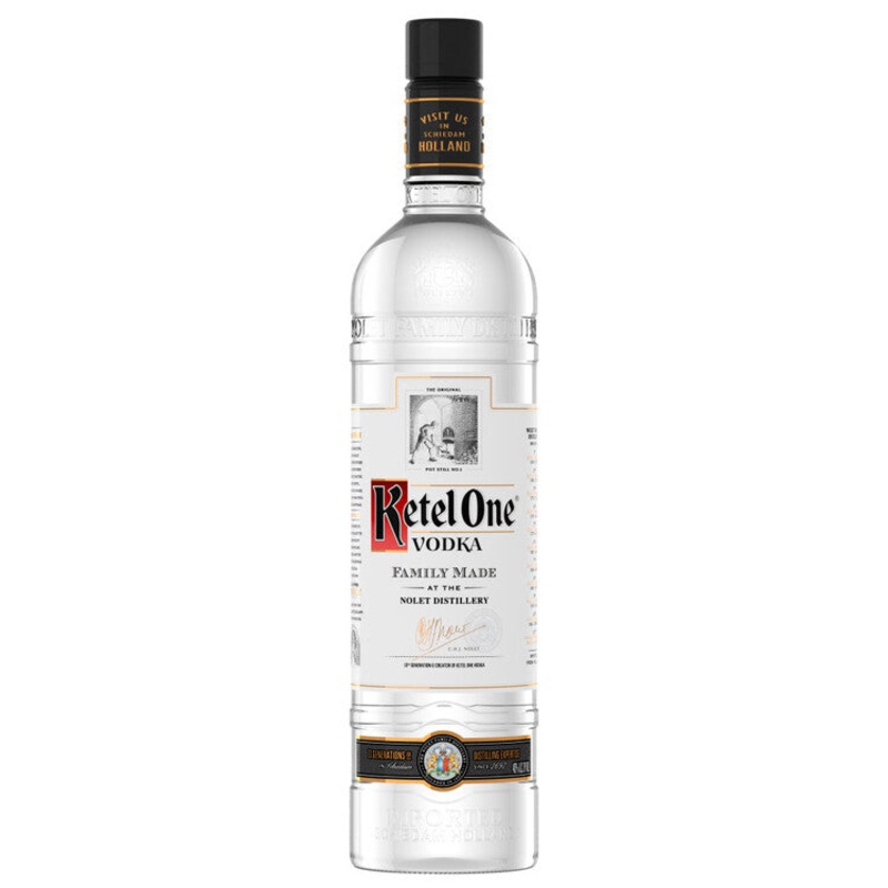 KETEL ONE VODKA 80 W/ MLB ANGELS’S KNOCKDOWN BOX 750ML 750ML
