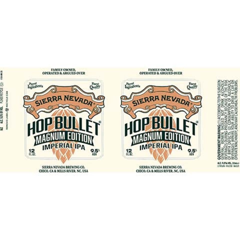 Sierra Nevada Hop Bullet Magnum Edition IIPA 12OZ SINGLE CAN