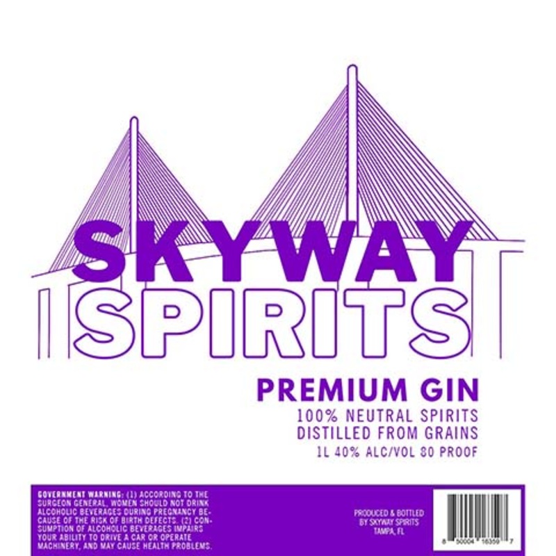 Skyway Spirits Premium Gin 1L BTL