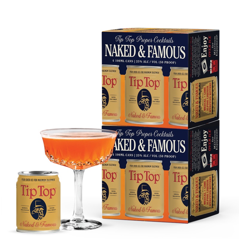 Tip Top Cocktails Naked & Famous 8-Pack
