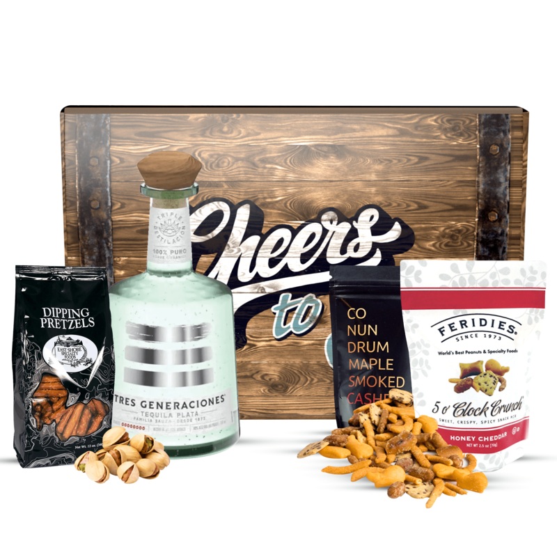 Tres Generaciones Tequila Gift Basket Cheers
