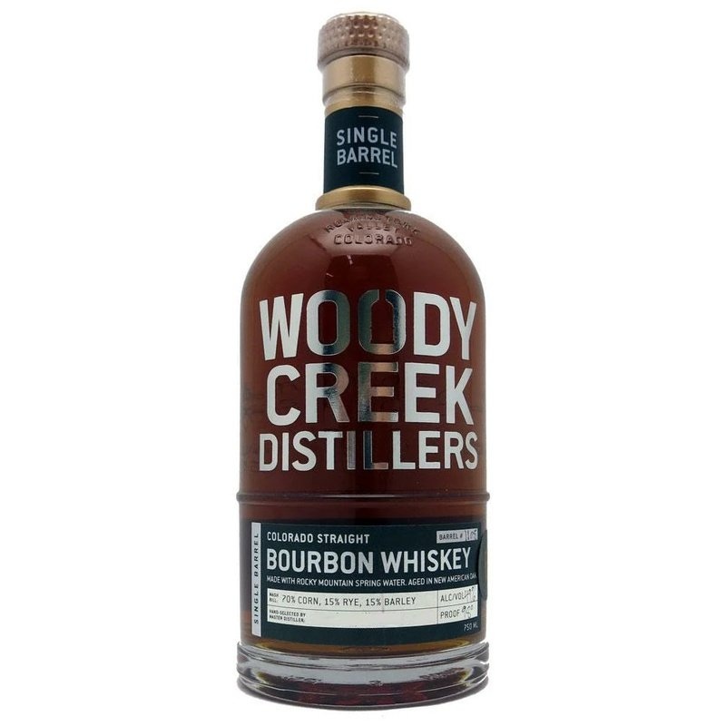 Woody Creek Distillers Single Barrel Colorado Straight Whiskey 750ML BTL