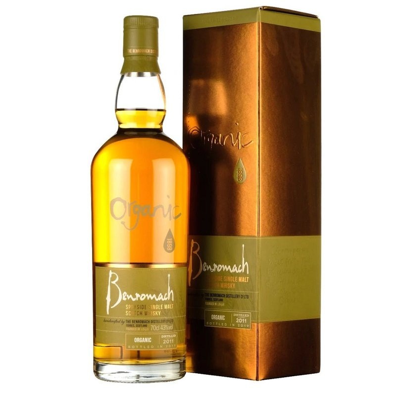 Benromach ‘Organic’ Speyside Single Malt Scotch Whisky 700ML BTL