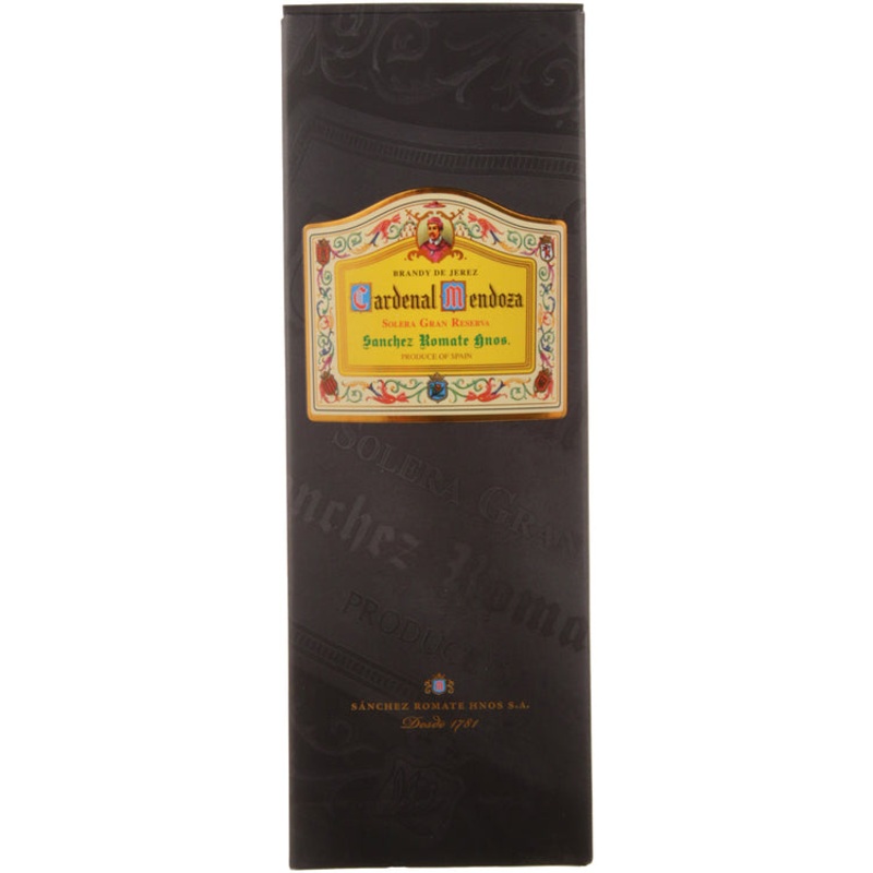 CARDENAL MENDOZA BRANDY DE JEREZ SOLERA GRAN RESERVA 80 750ML 750ML