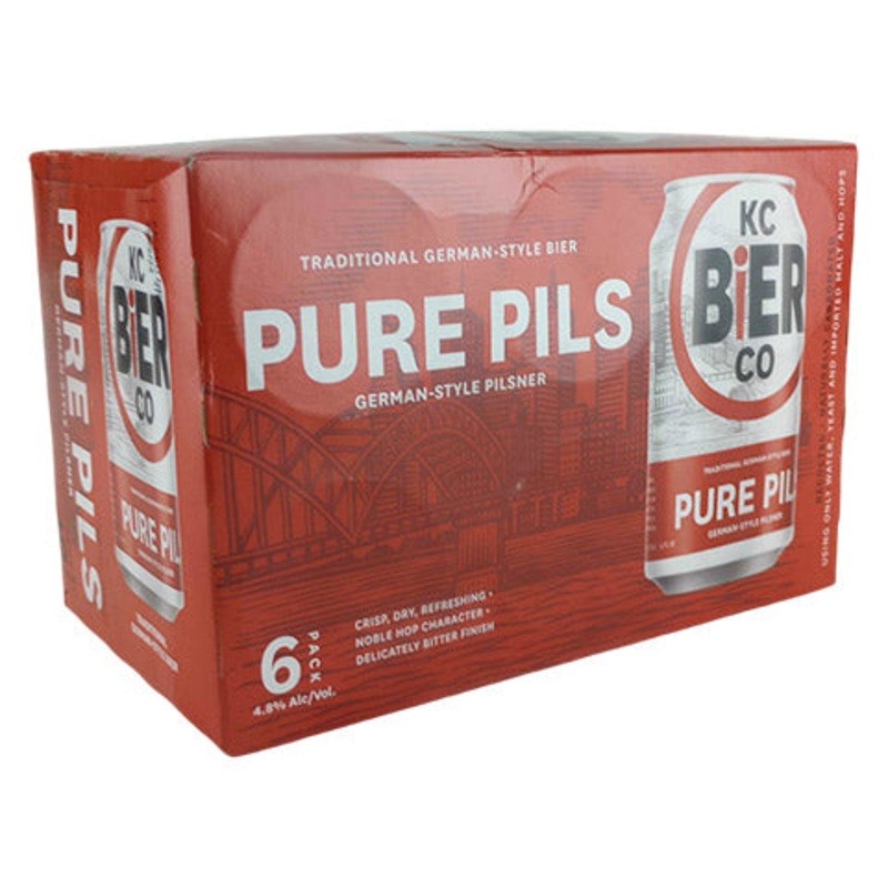 KC Bier Pure Pils 12OZ SINGLE CAN