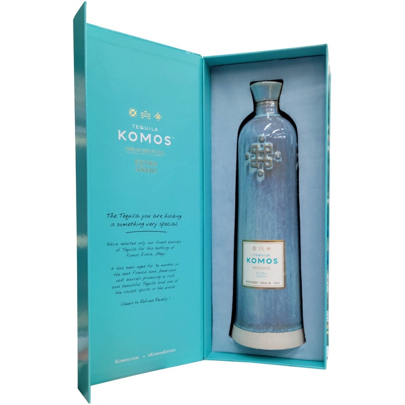Komos Tequila Extra Anejo Gift 750ML 750ml Bottle