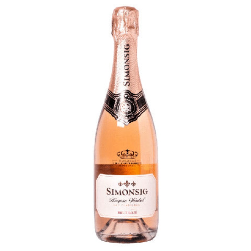 Simonsig Kaapse Vonkel Brut Rose 2019 750ML BTL