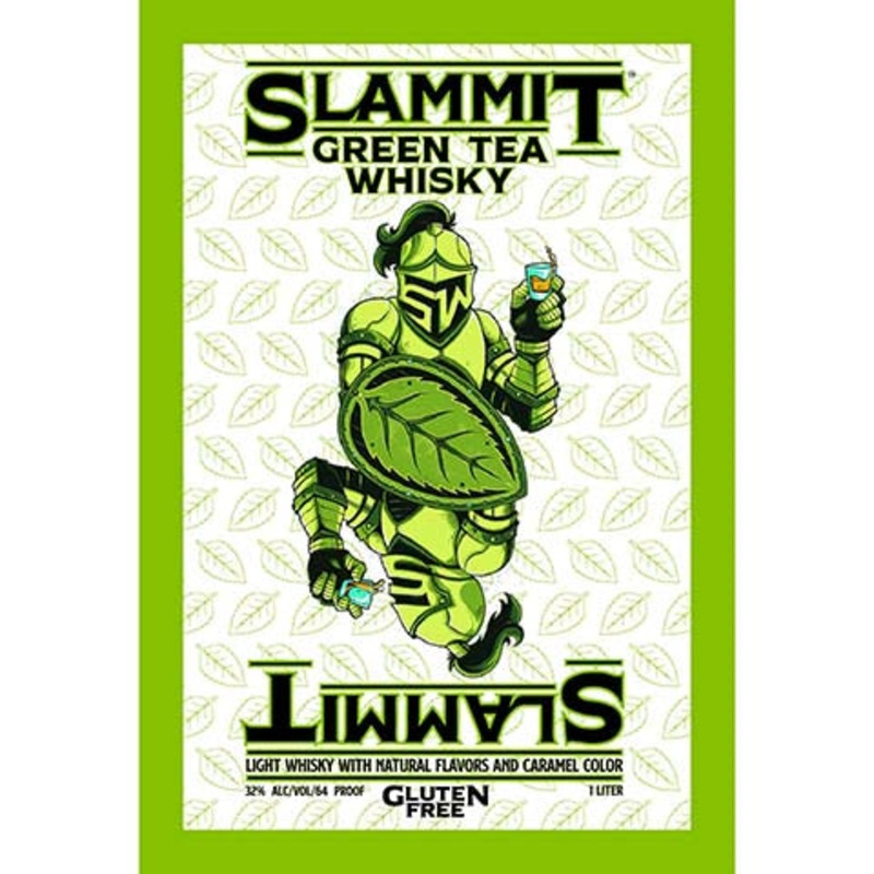 Slammit Green Tea Whisky 1L BTL