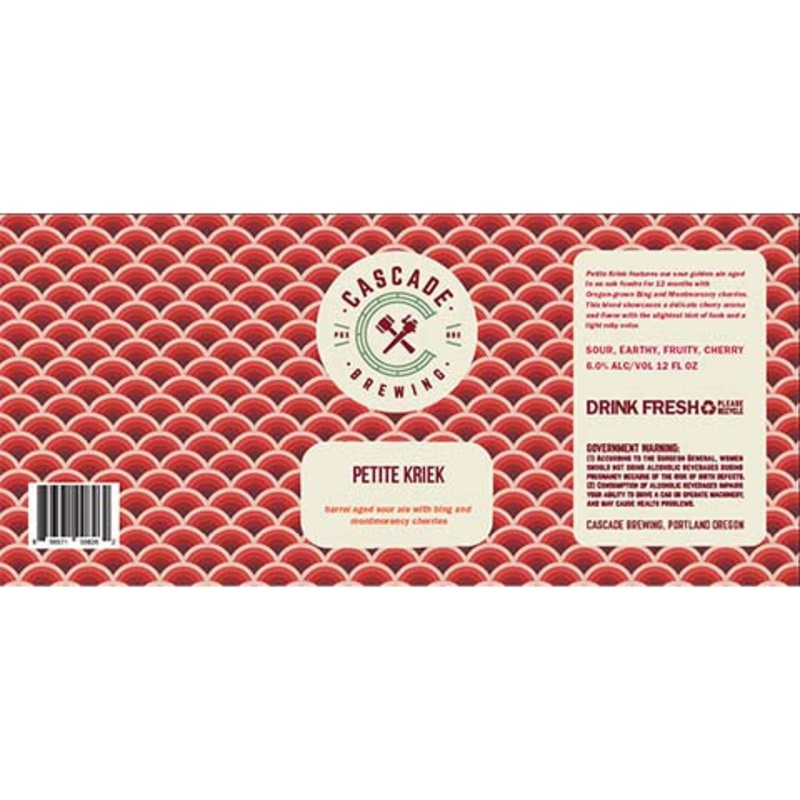 Cascade Petite Kriek Sour 12OZ SINGLE BTL