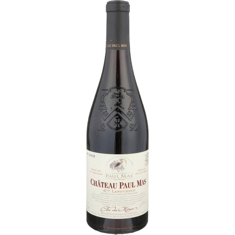 CHATEAU PAUL MAS RED WINE CLOS DES MURES COTEAUX DU LANGUEDOC 2019 750ML 750ML