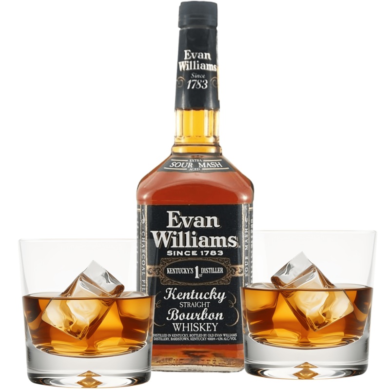 Evan Williams Gift Set Cheers to You