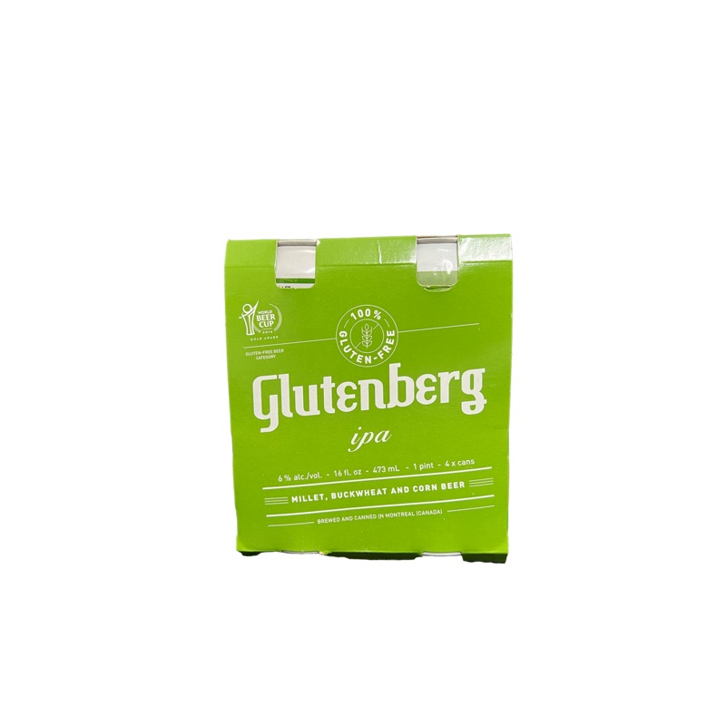 Glutenberg IPA 4 Pack Cans