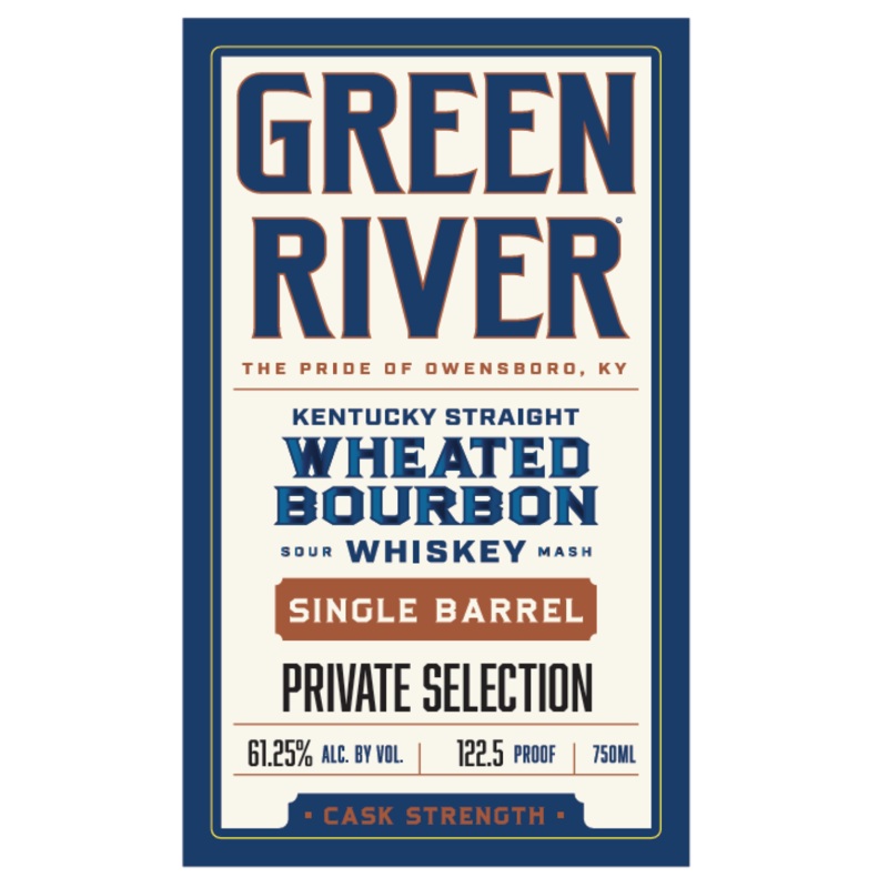Green River Wheated Bourbon Single Barrel Private Selection