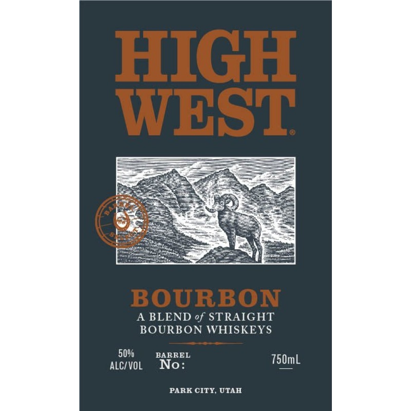 High West Bourbon A Blend of Straight Bourbon Whiskeys