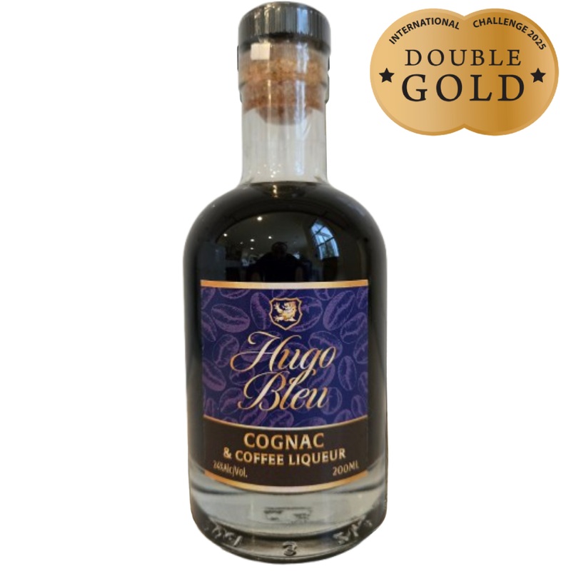 Hugo Bleu Cognac & Coffee Liqueur 200mL