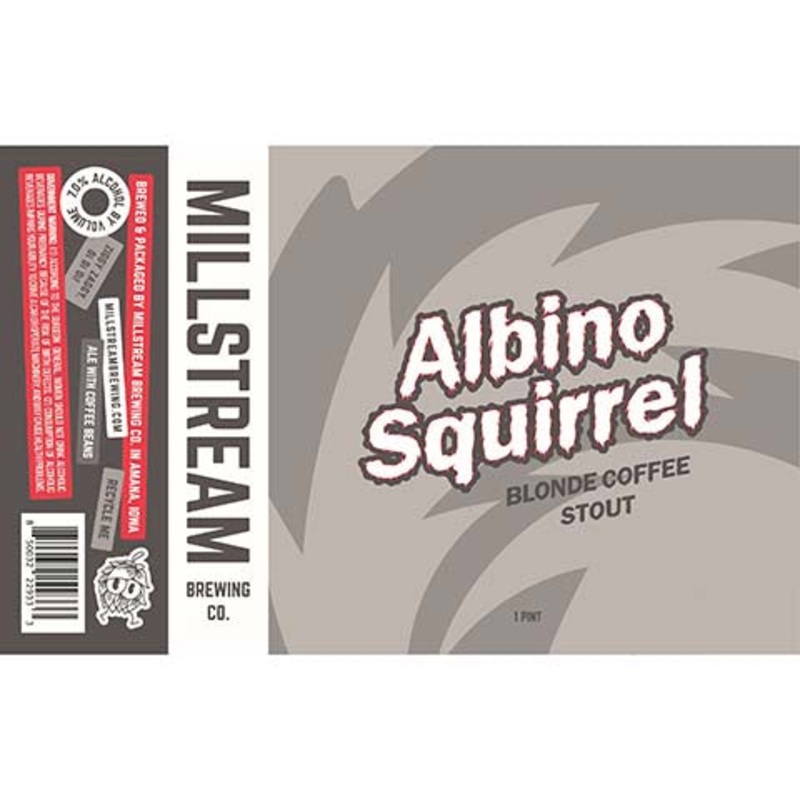 Millstream Albino Squirrel Blonde Coffee Stout 16OZ SINGLE CAN