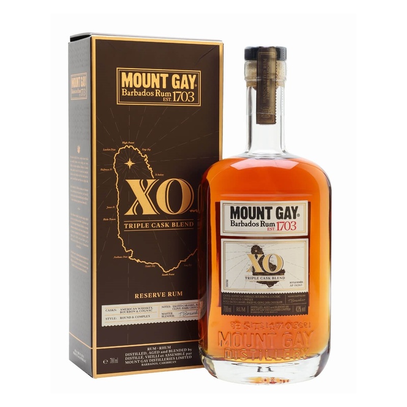 MOUNT GAY XO TRIPLE CASK BLEND 750 ML