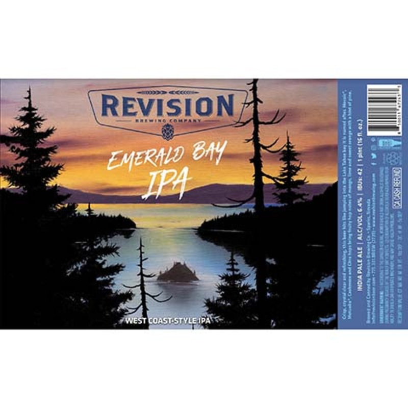 Revision Emerald Bay IPA 16OZ SINGLE CAN