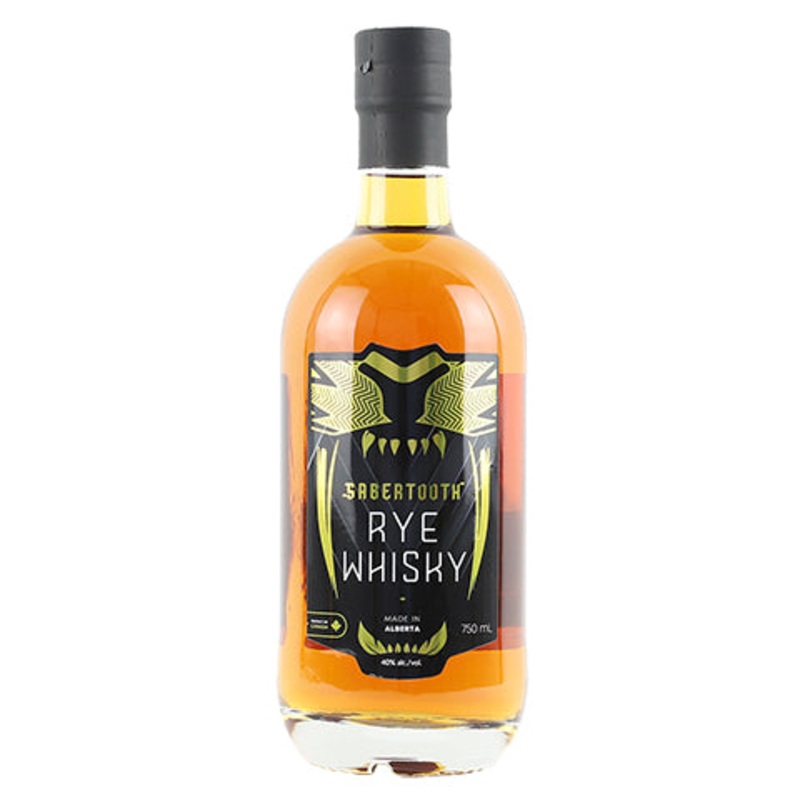 Sabertooth Canadian Rye Whisky 750ML BTL