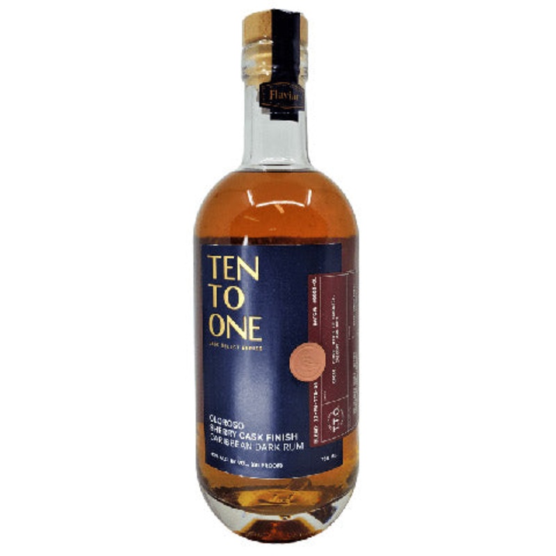 Ten To One Oloroso Sherry Cask Finish ‘Flaviar Selection’ Dark Rum 750ML BTL