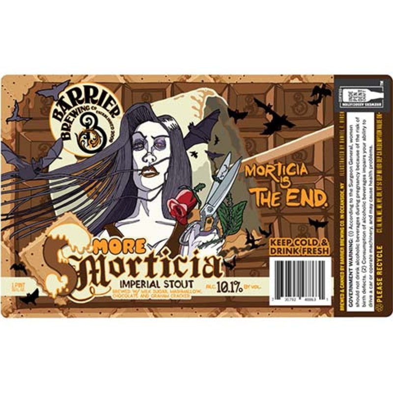 Barrier Smore Morticia Imperial Stout 16OZ SINGLE CAN