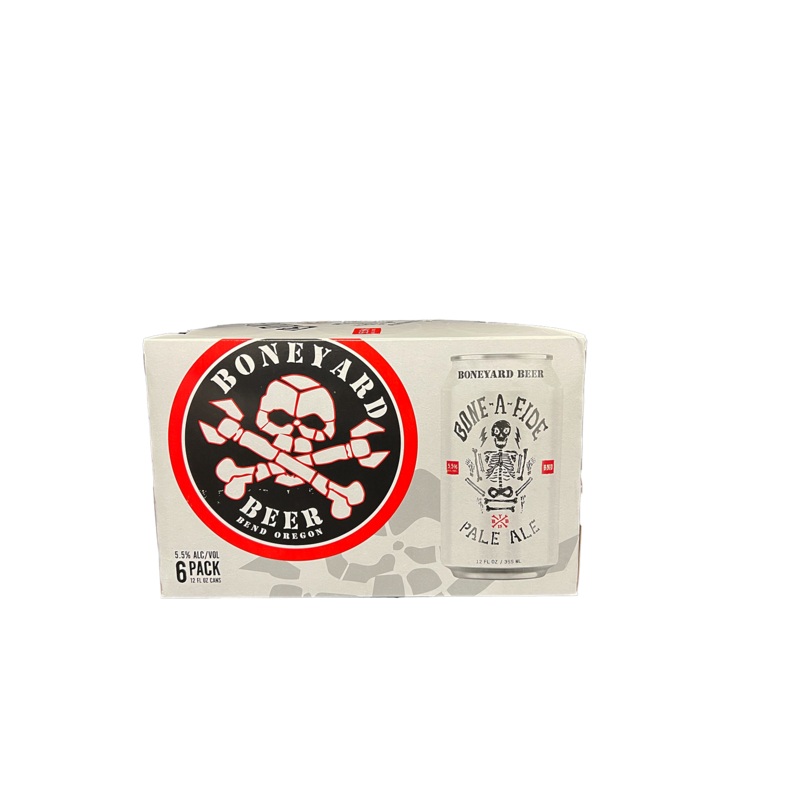 Boneyard Bone-A-Fide Pale Ale 6 Pack Cans
