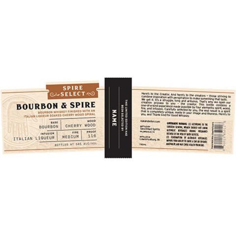 Bourbon & Spire | Spire Select Cherry Wood 750ML BTL
