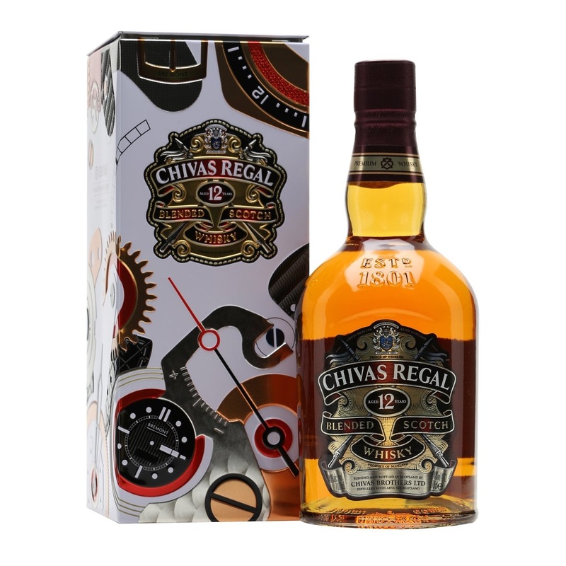 CHIVAS REGAL 12YR OLD GIFT TIN 750 ML