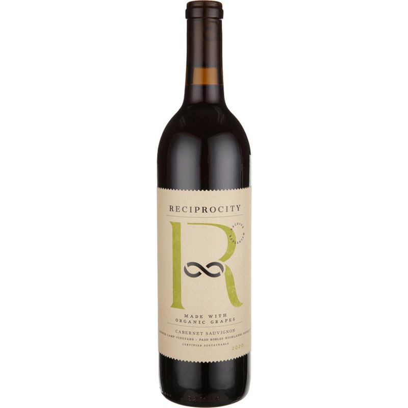 RECIPROCITY CABERNET SAUVIGNON FRENCH CAMP VINEYARD PASO ROBLES HIGHLANDS DISTRICT 2020 750ML 750ML