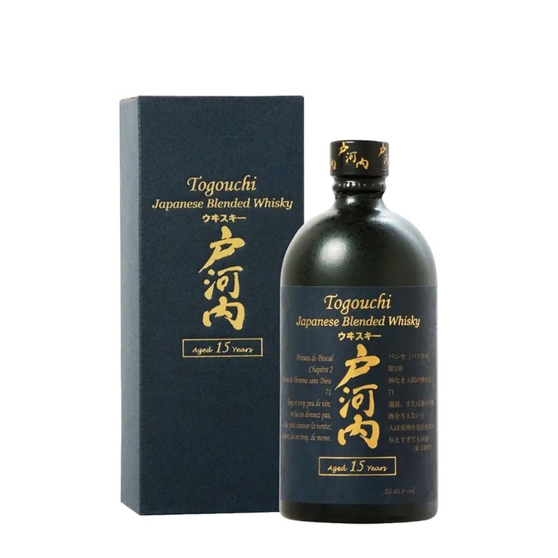 Togouchi 15yr Japanese Whiskey 750mL