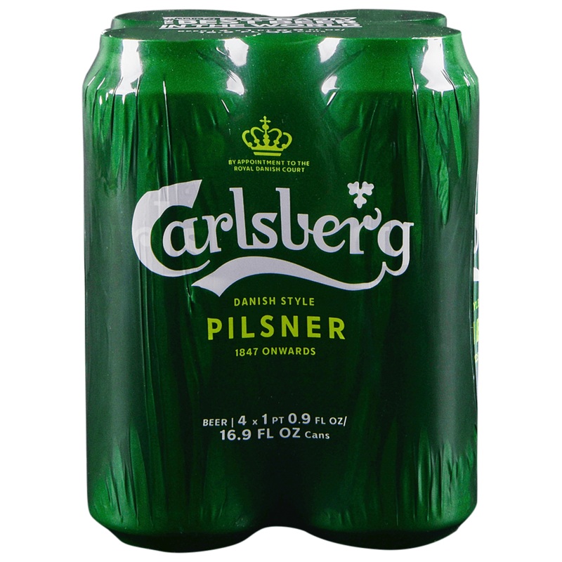 Beer Carlsberg 4pk Pilsner
