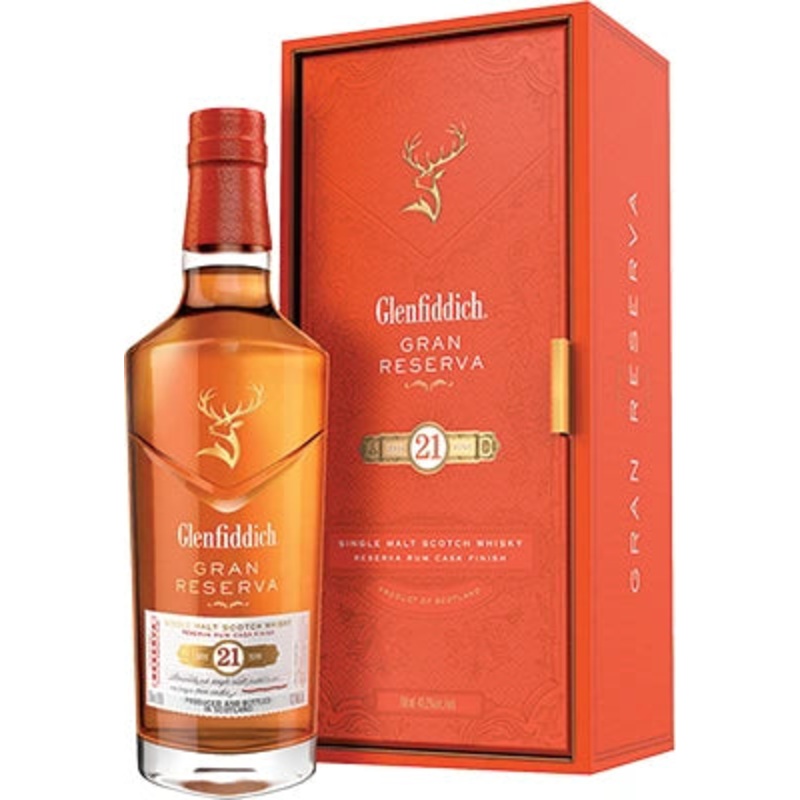 GLENFIDDICH 21YR GRAN RESERVA SINGLE MALT SCOTCH 750ML @ Deerfoot City [1051981] 750 ml