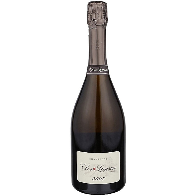 LANSON CHAMPAGNE BRUT BLANC DE BLANCS CLOS LANSON 2007 WOOD BOX 750ML 750ML