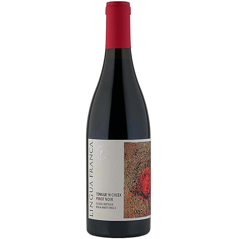LINGUA FRANCA PINOT NOIR TONGUE ‘N CHEEK EOLA AMITY HILLS 2019 750ML 750ML