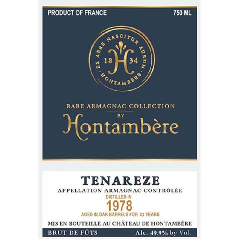 Rare Armagnac Collection by Hontambere 1978 750ML BTL