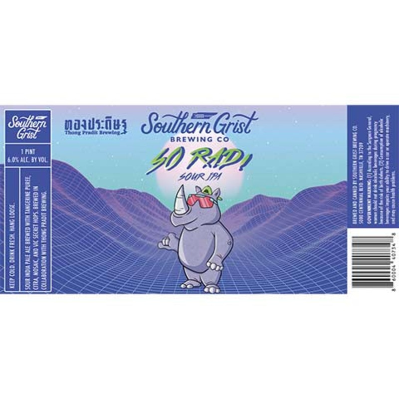 Southern Grist So Rad! Sour IPA 16OZ SINGLE CAN
