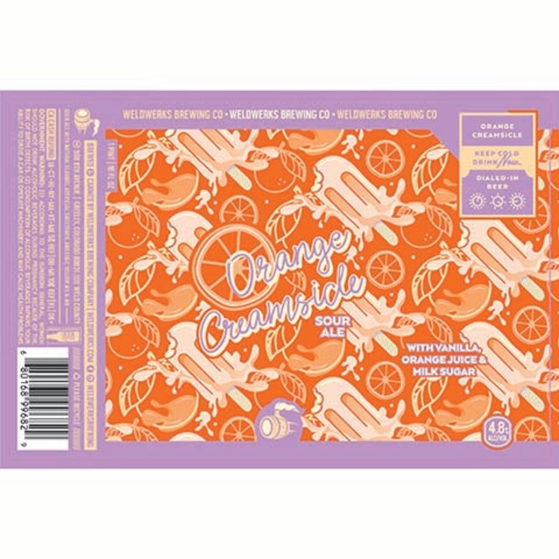 Weldwerks Orange Creamsicle Sour 16OZ CAN