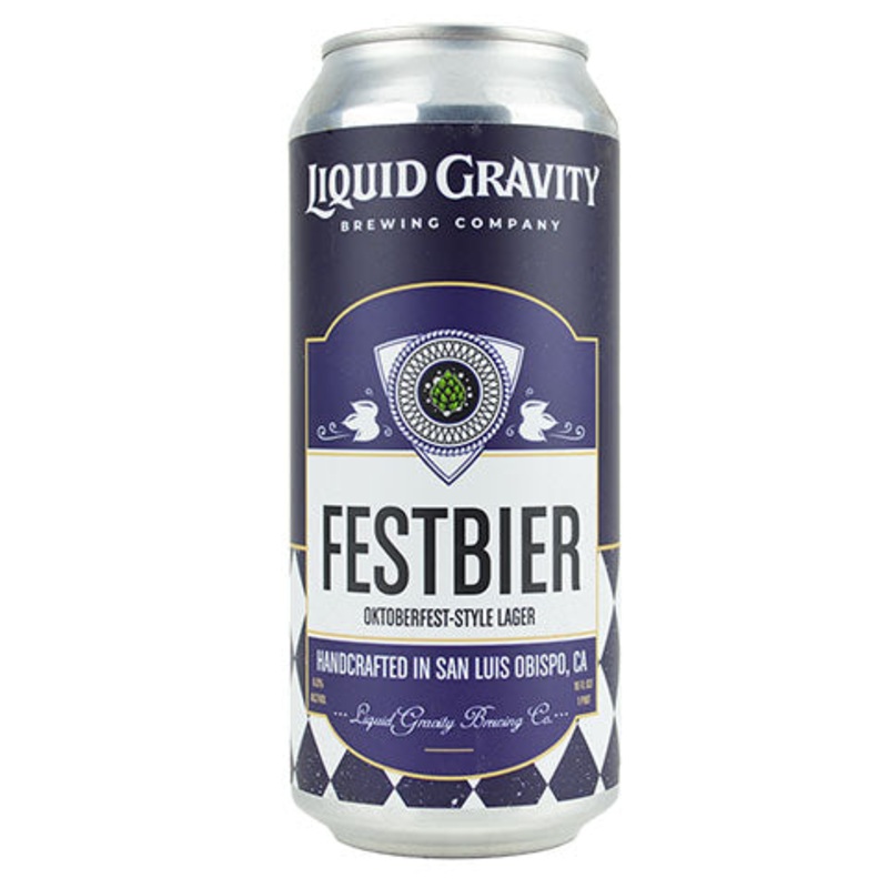 Liquid Gravity Festbier 12OZ SINGLE CAN