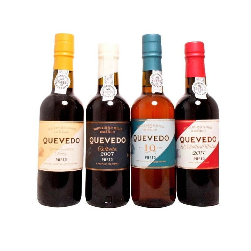QUEVEDO EXPLORER PORT WOOD GIFT PACK 375ML 4PK @ Southgate [1043410] 1500 ml