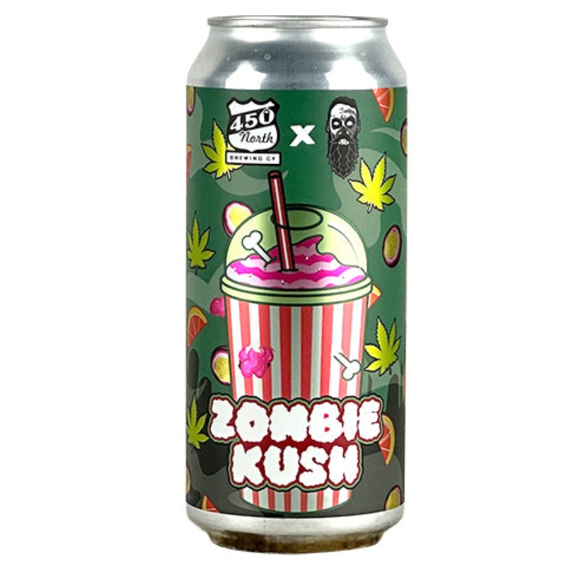 450 North Slushy XL Zombie Kush Sour 16OZ SINGLE CAN